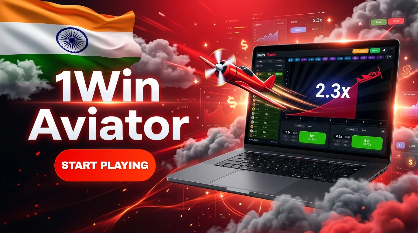 1Win Aviator India crash game platform with real-time betting and fast payouts